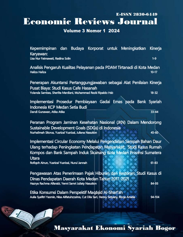 View Vol. 3 No. 1 (2024): Economic Reviews Journal